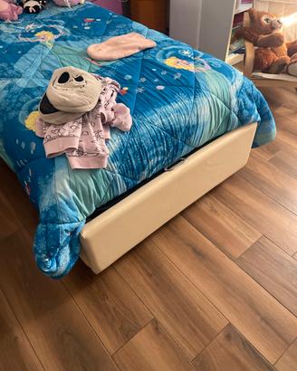 Letto singolo contenitore