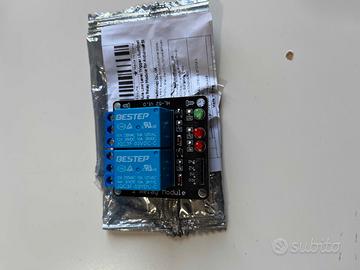 Modulo relè a 2 canali 3.3V per Arduino