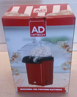Macchina Popcorn Elettrica AD Hitech 1200W