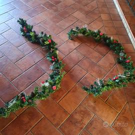 Ghirlada natalizia usata 3 disponibili vedi descri