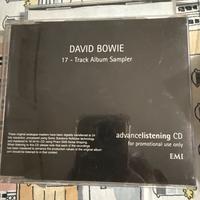 DAVID BOWIE 17 - track album sampler