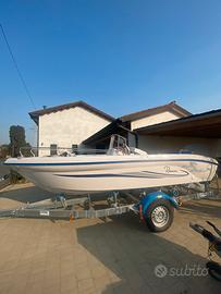 Barca open Ranieri azzurra limited edition