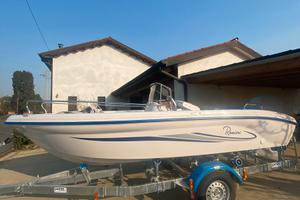 Barca open Ranieri azzurra limited edition