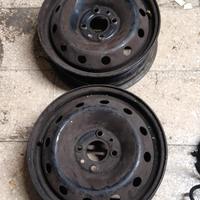 cerchi lamiera 14 pollici attacco Fiat