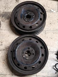 cerchi lamiera 14 pollici attacco Fiat