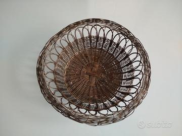 Cestino contenitore artigianale alimenti/oggetti