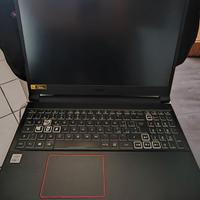 ACER NITRO 5,GAMING,2060 RTX I7 10TH COME NUOVO