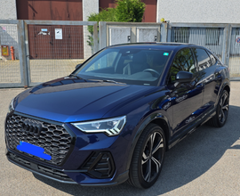 Q3 sportback sline identity black