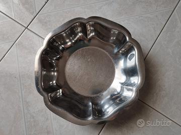 Piatto da tavola in acciaio inox 
Made in Italy 