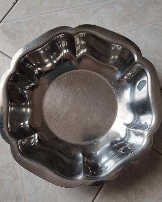 Piatto da tavola in acciaio inox 
Made in Italy 