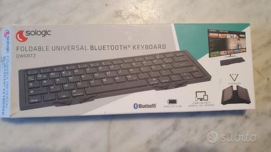 Tastiera bluetooth pieghevole Sologic