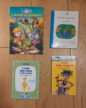 Lotto 4 Libri Avventura e Storie per Ragazzi
