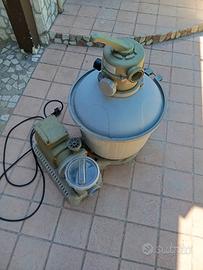 pompa a sabbia per piscina 