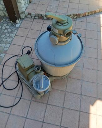 pompa a sabbia per piscina 