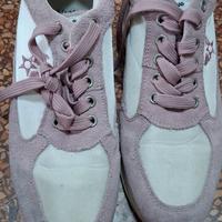 sneaker avirex donna bianca e rosa 
