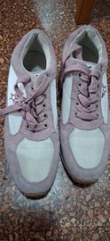 sneaker avirex donna bianca e rosa 
