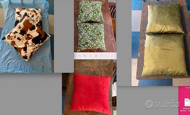 Cuscini vari tipi e misure