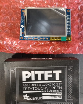 Display per Raspberry Adafruit Pitft Plus 320x240