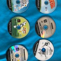 Giochi ps2 set 5 pezzi madagascar little ecc
