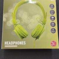 Cuffie Headphones green