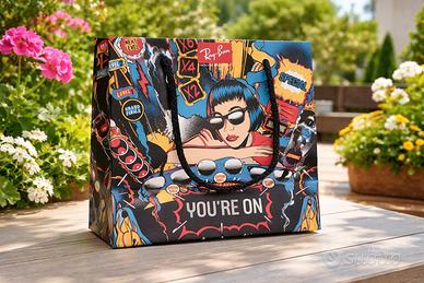 🛍️ Shopper originale Ray-Ban – NUOVA
