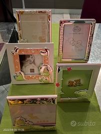 Cornici argento battesimo