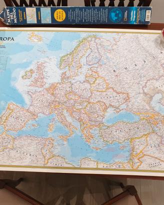 CARTA GEOGRAFICA EUROPA POLITICA
