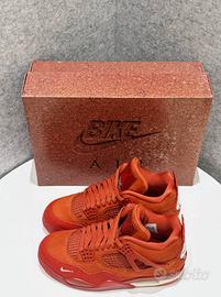 Scarpe da basket Air Jordan 4 Retro, arancioni-43