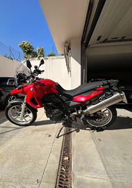 BMW F 650 gs rossa
