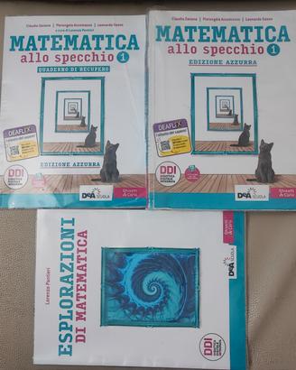 Matematica allo specchio 1    Edizione Azzurra