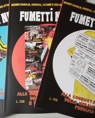 fumetti neri italiani 3 libri (2024)