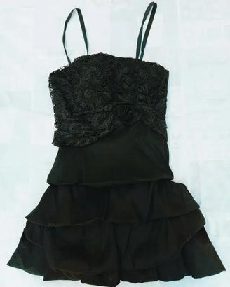 abito vestito da donna nero tg.M