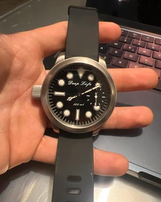 Orologio deep life in titanio carica manuale