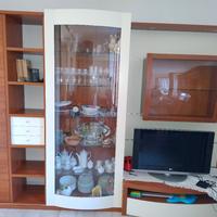 parete attrezzata per salone