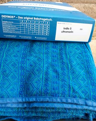 FASCIA PORTA BIMBO DIDYMOS INDIO 5 ULTRAMARINE