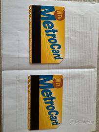 2 Metro card new york