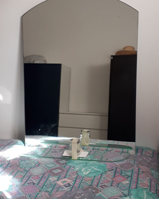 Specchio bagno con mensola