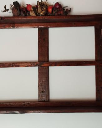 Piattaia in legno anticato