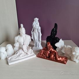 Set Statuette Design 3D - Arredo Classico