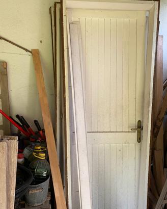 N.3 PORTE LEGNO MASSELLO