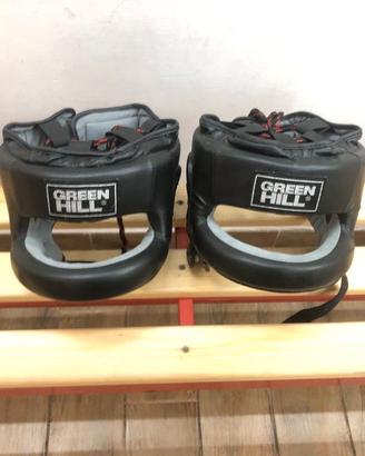 casco BOXE BAMBINO green hill