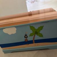 Contenitore porta giocattoli ed altro