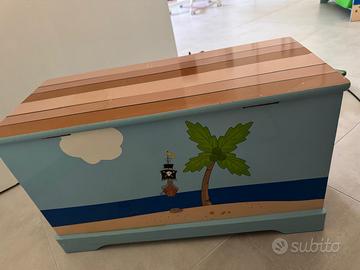 Contenitore porta giocattoli ed altro