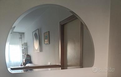 Specchio moderno semicircolare