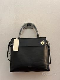 Borsa vera pelle Made in Italy Guess - black