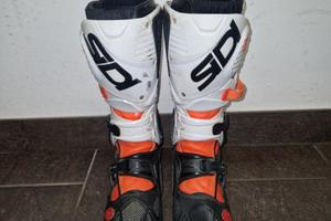 STIVALI SIDI CROSSFIRE 3 SRS NERO ARANCIO FLUO BIA