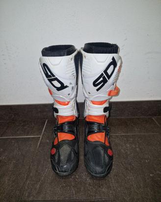 STIVALI SIDI CROSSFIRE 3 SRS NERO ARANCIO FLUO BIA