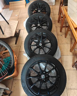 Cerchi 17 " originali Alfa Romeo Giulia