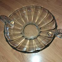 porta frutta vintage in vetro 