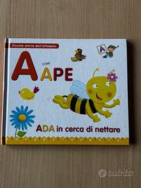 Libro Ape bambini alfabeto cartonato
